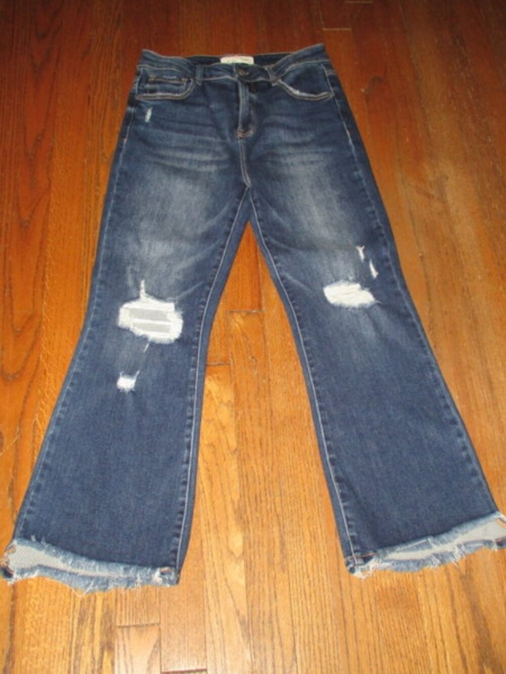 RISEN Hi-Rise Flare Jeans